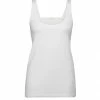 Yaya White Double Layer Singlet