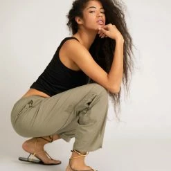 Munthe Honolulu Trousers - Army