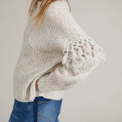 Munthe Ivory Coast Knit Cardigan