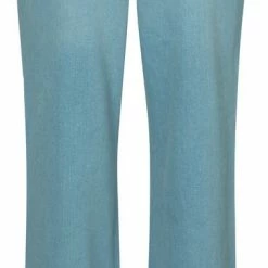 Yaya High Waist Wide Flared Jeans - Denim