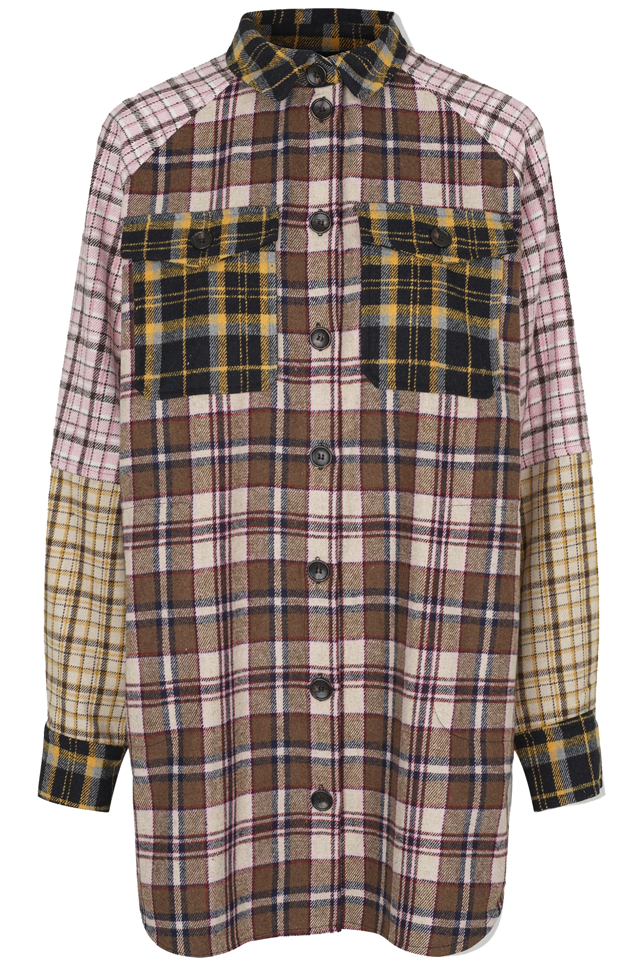 Munthe Pechelo Shirt Jacket Mix 3 Munthe Pechelo Shirt Jacket Mix