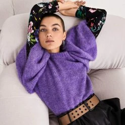 Munthe Cabs Top - Lavender