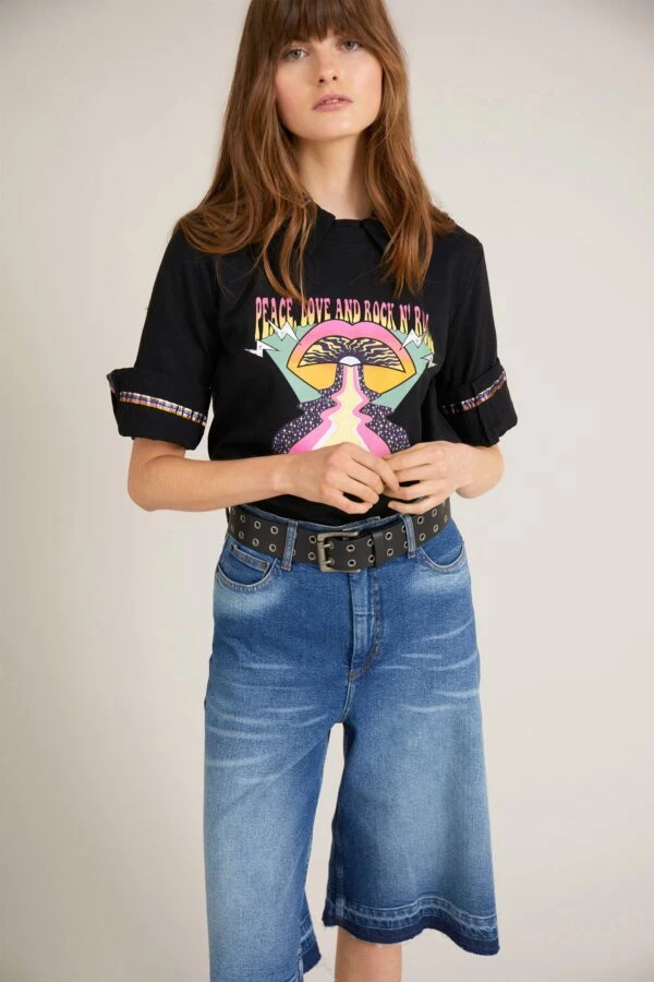 Munthe Black Cardiff Tee 4 Munthe Black Cardiff Tee