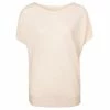 Yaya Rib Detail Stitch at Bottom Hem Sweater - Cream Tan Pink