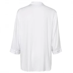 Yaya White Length Sleeve Top