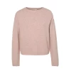 Yaya Cropped Sweater in Pink 1 Yaya Cropped Sweater in Pink