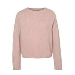 Yaya Cropped Sweater in Pink
