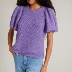 Munthe Lilac Cabs Knit Top