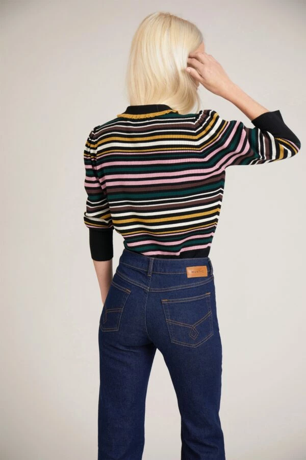 Munthe Black Cruz Striped Top 6 Munthe Black Cruz Striped Top