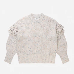 Munthe Ivory Coast Knit Cardigan