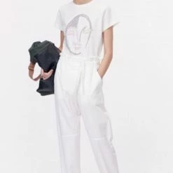 Munthe White Exhibit Trousers