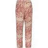 Yaya Red Wide Leg Printed Trousers