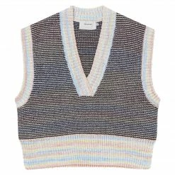 Munthe Vamp Knit Vest - Mix