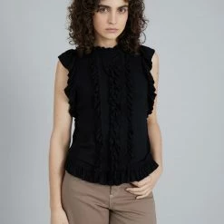Munthe Vrow Top - Black