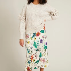 Munthe Ivory Coast Knit Cardigan