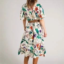 Munthe Ivory Celiz Silk Dress