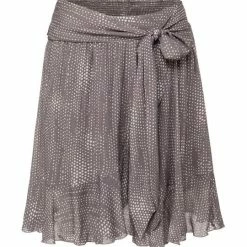 Yaya Dark Grey Volcanic Wrap Skirt