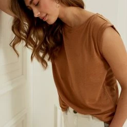 Yaya High Waist Short Cotton Stretch - Chalk 11 Yaya High Waist Short Cotton Stretch - Chalk