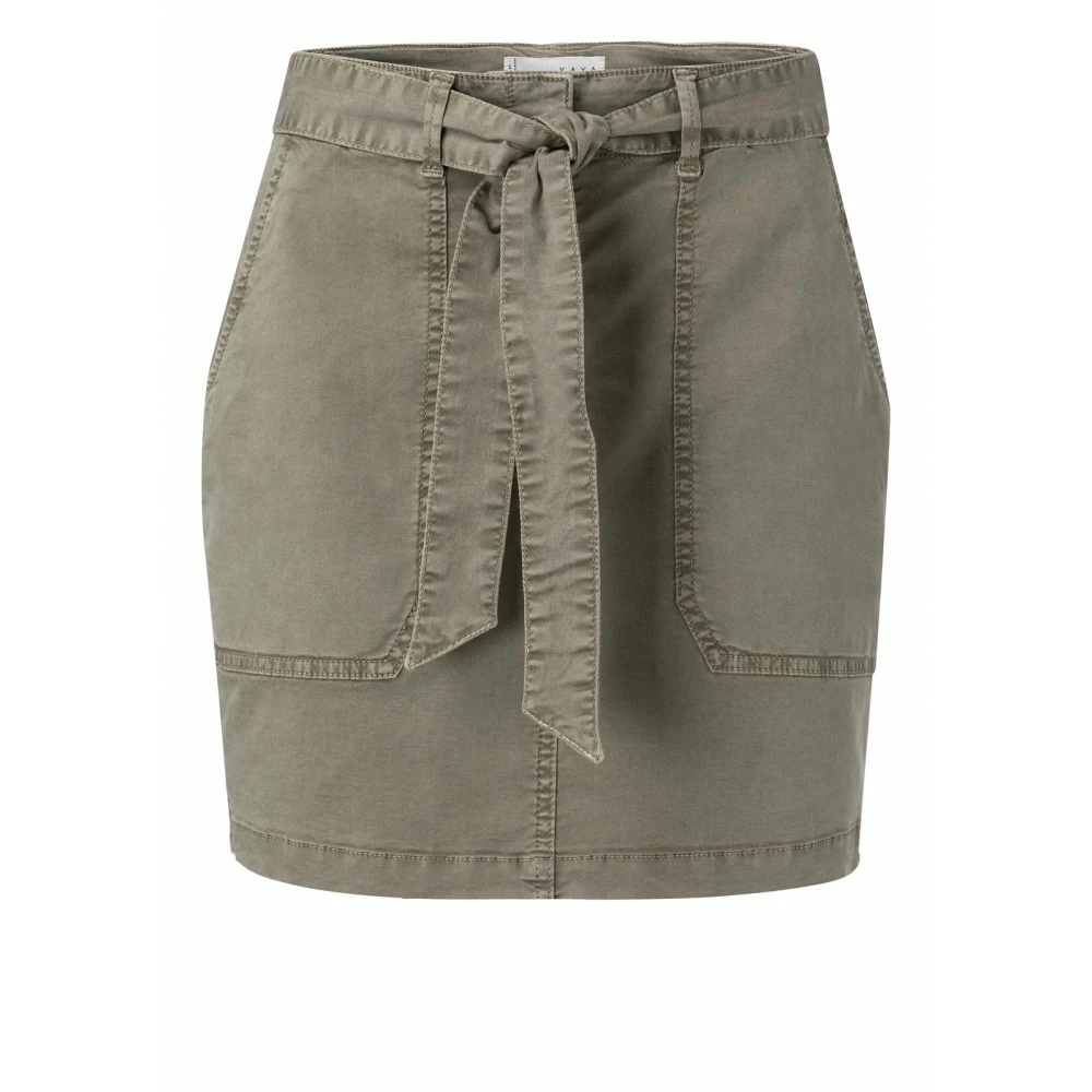 Yaya 140138 Skirt with worker pocket 3 Yaya 140138 Skirt with worker pocket