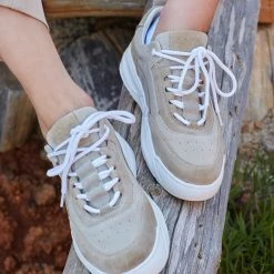 Yaya Suede Sneakers with Bulky Sole 7 Yaya Suede Sneakers with Bulky Sole