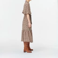 Munthe Black Brown Sorbus Dress