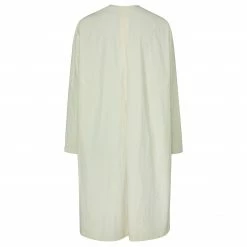 Yaya Round Neck Nylon Jacket with Cotton Jersey Lining - Creme Brulee Beige