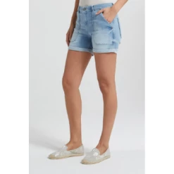 Yaya Cargo Shorts Denim