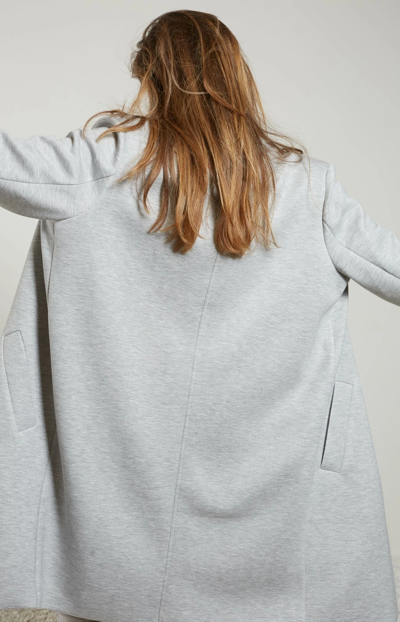 Yaya Grey Jersey Coatigan 6 Yaya Grey Jersey Coatigan